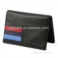 Genuine Leather Card Case With Colorful Printed Logo